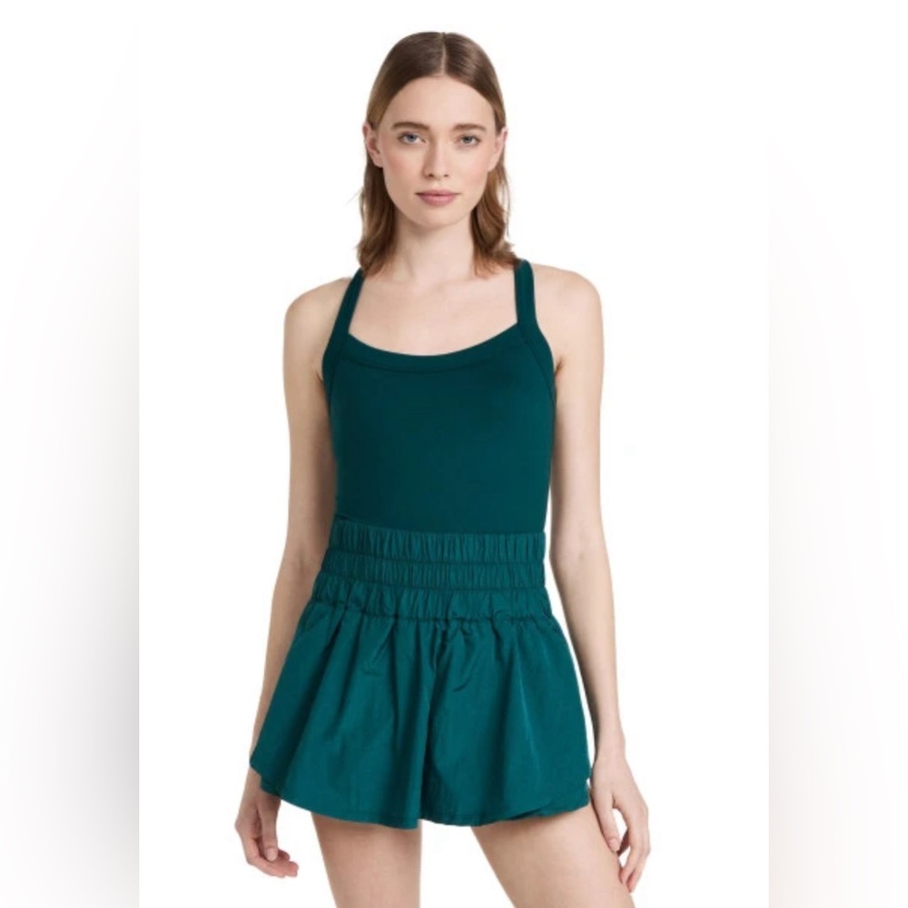 Free people Movement The Way Home Skort Romper. Size xs in color jewel.